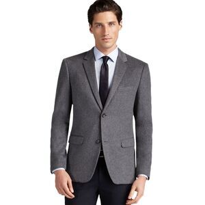 Private Label Mens Slim Fit Cashmere Sport Coat 48R Grey - NWT $498